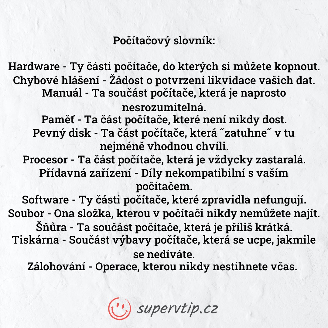 Vtip 13 - supervtip.cz